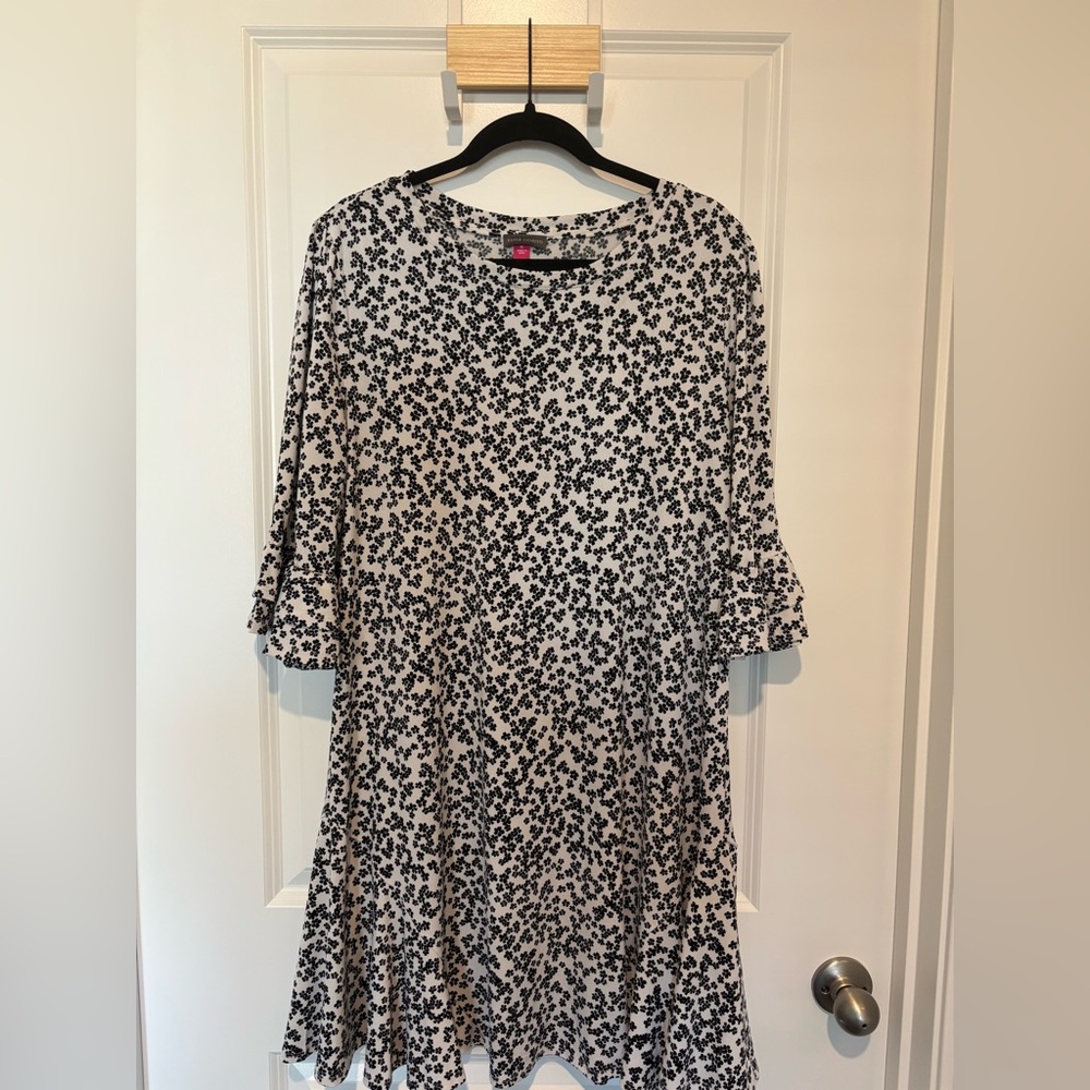 Vince Camuto dress jersey material.